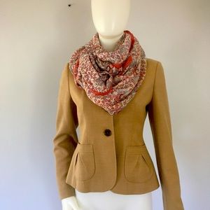 Banana Republic stetch wool blazer sz 2